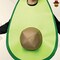 Avocado Adult Costume Funny Green Fruit Tunic with Seed Halloween Party Outfit